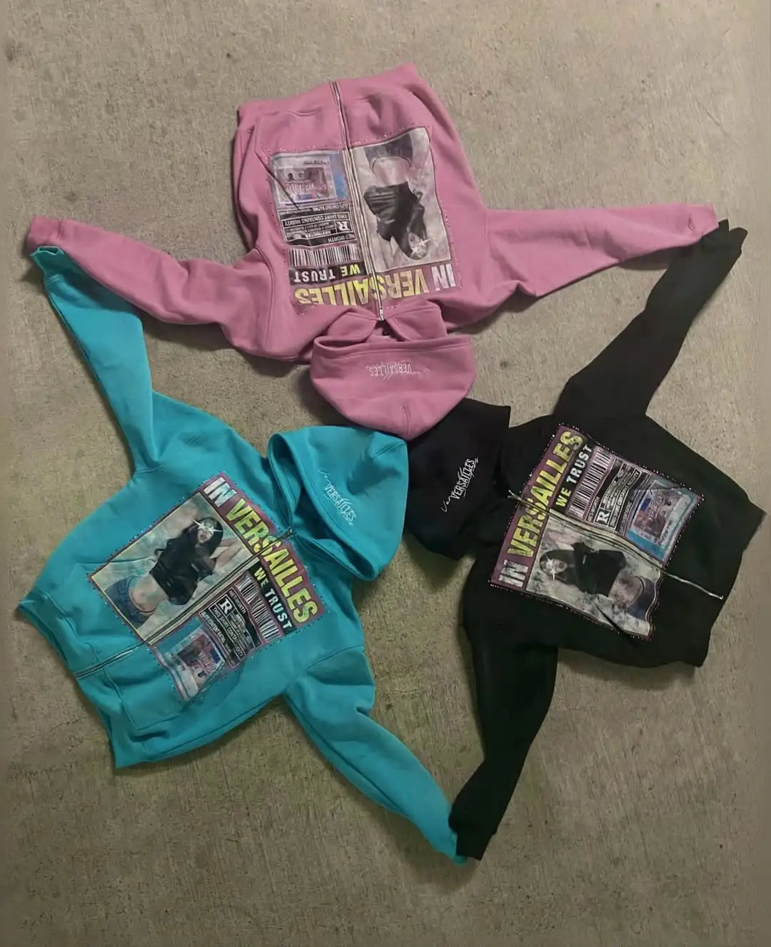 Vintage & Retro BiggOrange Zip-up Hoodie