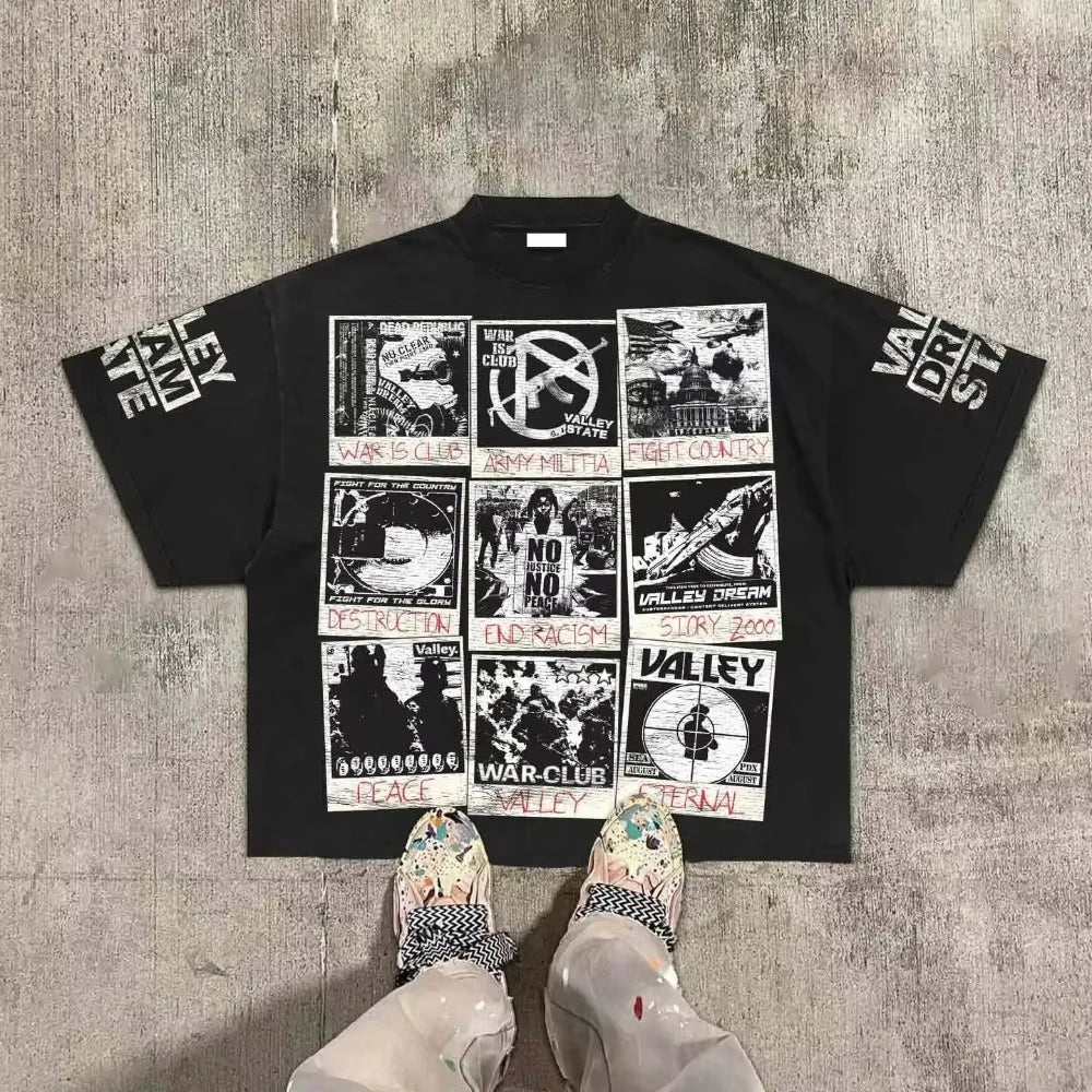 Retro Graphic Valley T-Shirt