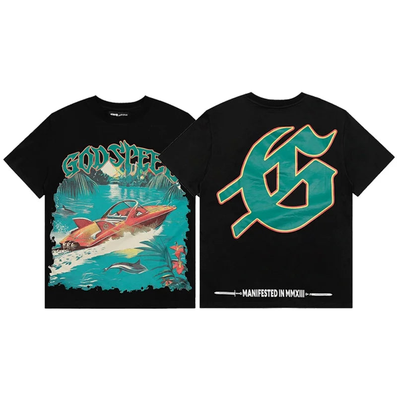 Godspeed T-Shirt Vintage Style