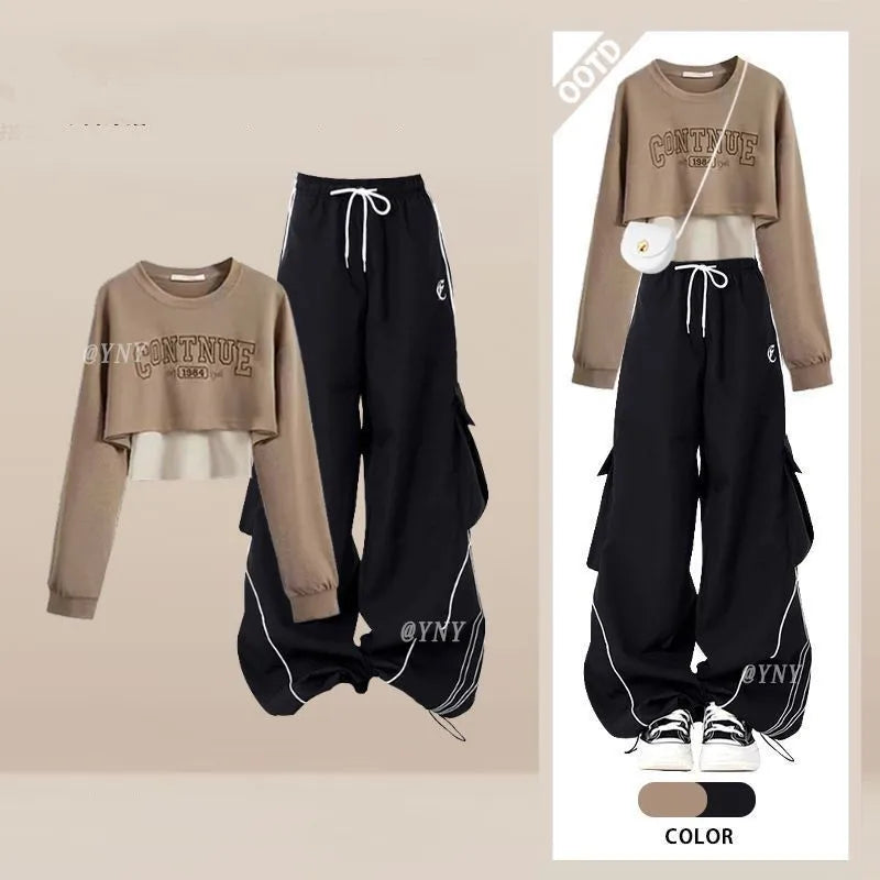 Vintage Two Piece Y2K Matching Set