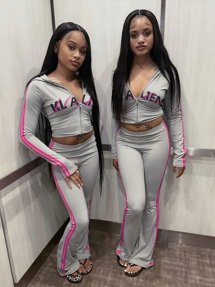 Sporty Klalien Tracksuit Set