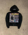 Vintage & Retro BiggOrange Zip-up Hoodie