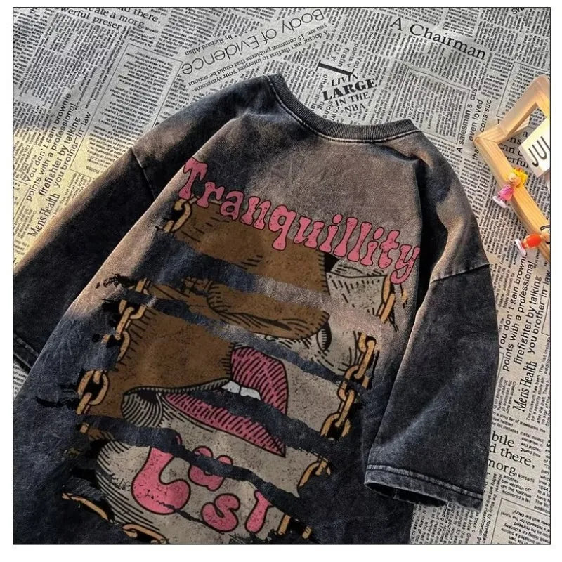 Vintage Women's Graphic Design T-Shirts