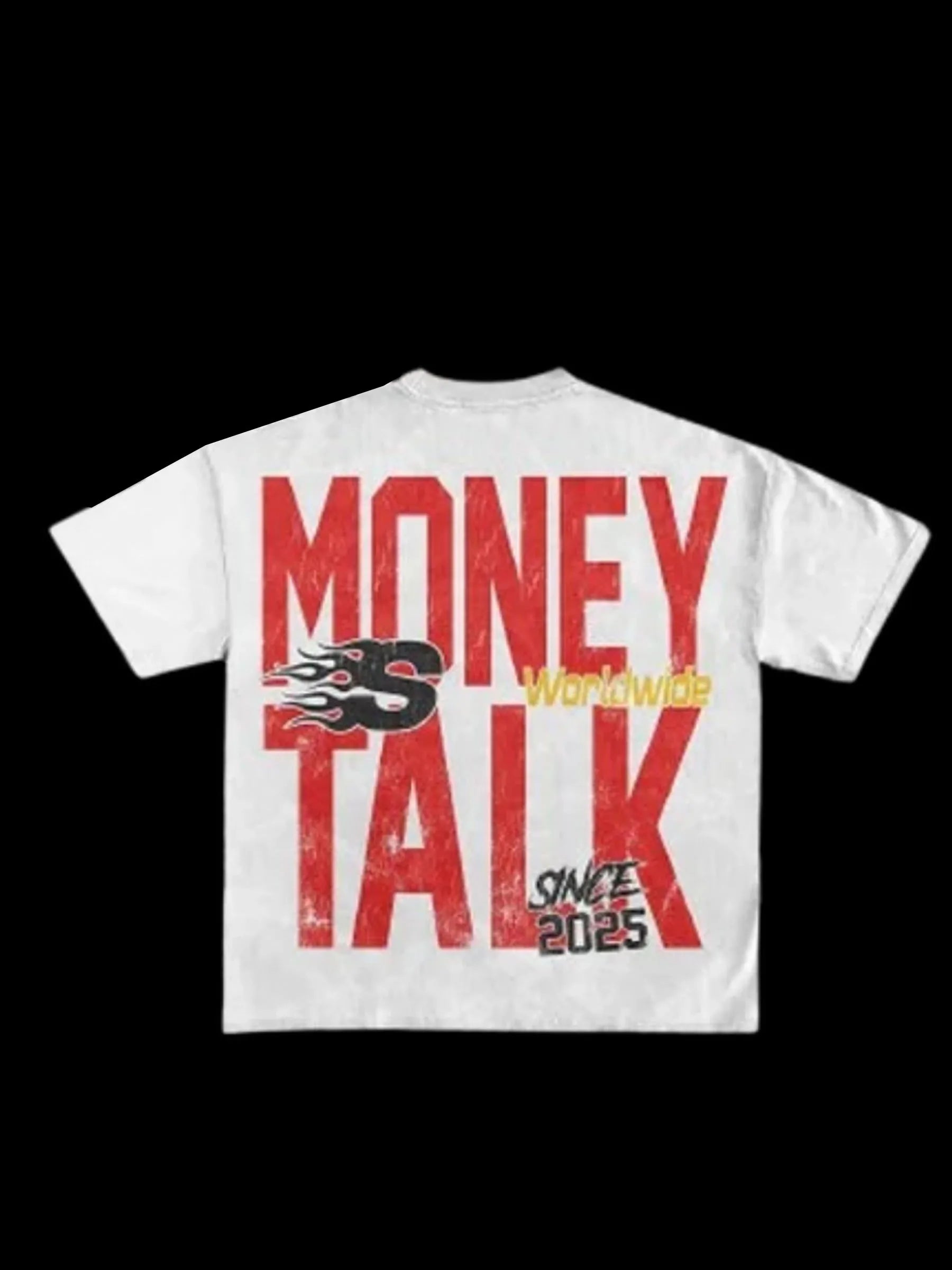 Money Talk Vintage Style T-Shirt